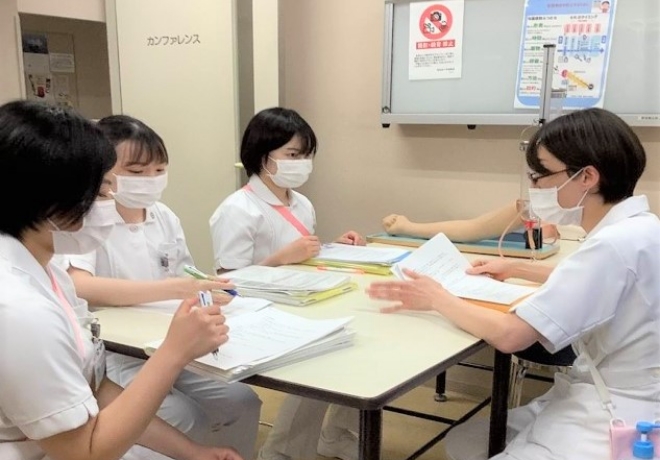 静脈血採血:手順の確認